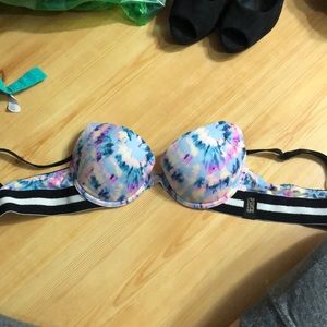 Tie-dye PINK Push-up bra